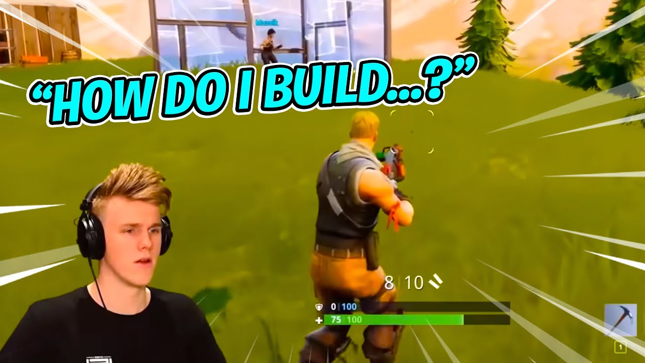 My FIRST game of Fortnite... 😳