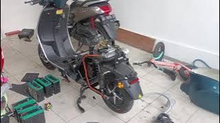 Disassembling the Greentech New VP Electric Motorcycle: What Does the Frame Look Like?