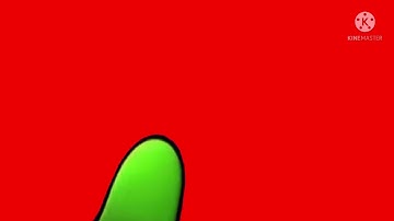 CBBC Blob Red Screen