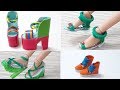 DIY Doll Shoes | Làm giày dép cho búp bê bằng bong bóng