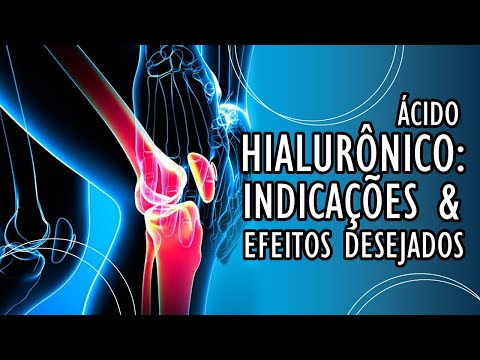 INFILTRAÇÃO NO JOELHO - Ácido Hialurônico: Indicações e efeitos desejados.
