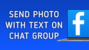 How To Send Photo With Text On Facebook Chat Group On PC (New Updated)