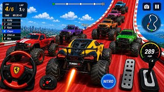 🚛🔥 Monster Truck Extreme Ramp Challenge🌪️Crazy Sky Stunts Adventure🚀 Android Gameplay 2 | Darcrays screenshot 2