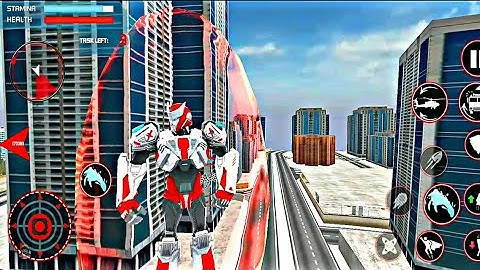 Rescue Robot Car Transform Fire Truck Robot Games#2🌐💥🎮