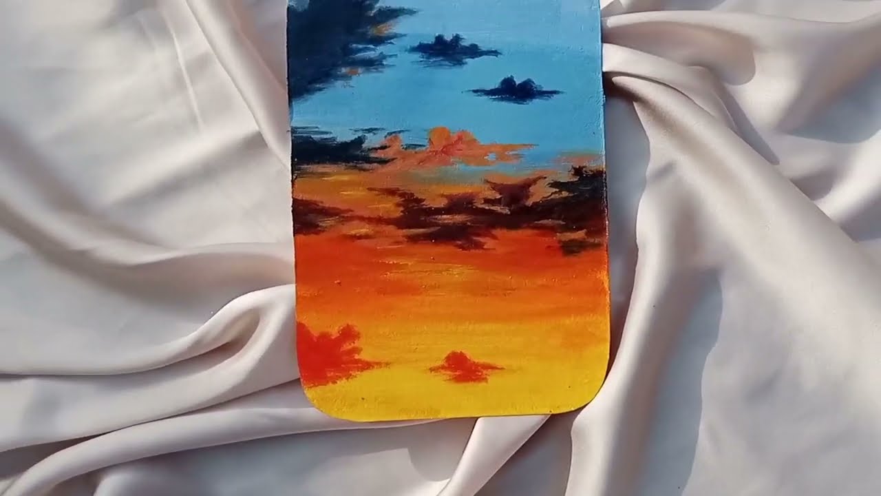 Acrylic Painting Tutorial | step by step | Deem Arts