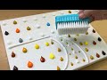 Laundry Brush Painting Technique / Acrylic Painting