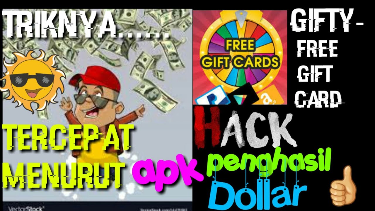 Hack Kembali Apk Penghasil Dollar GiftyFree Gift Card