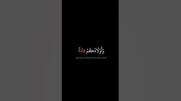الأنفال || الآية 27-28 #كرومة_سوداء #كرومات_قرآن #الأنفال  #اكسبلور #لايك #كرومات_شاشة_سوداء