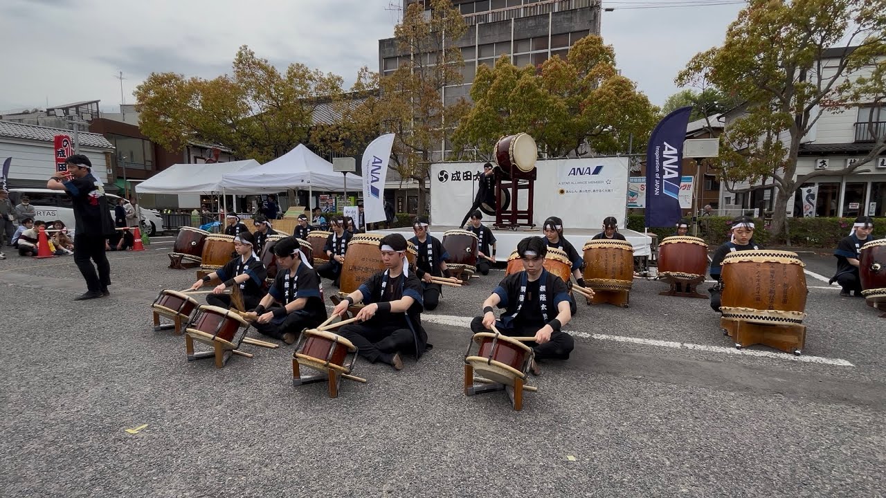 成田太鼓祭 2025 2日目 ANAみらいステージ 桐蔭学園高等学校・中等教育学校