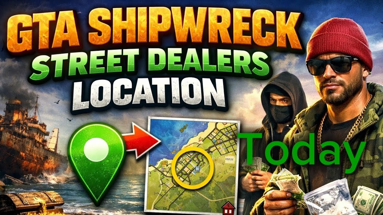 GTA Online Shipwreck Street Dealer Locations 5 Januar 2026 YouTube 