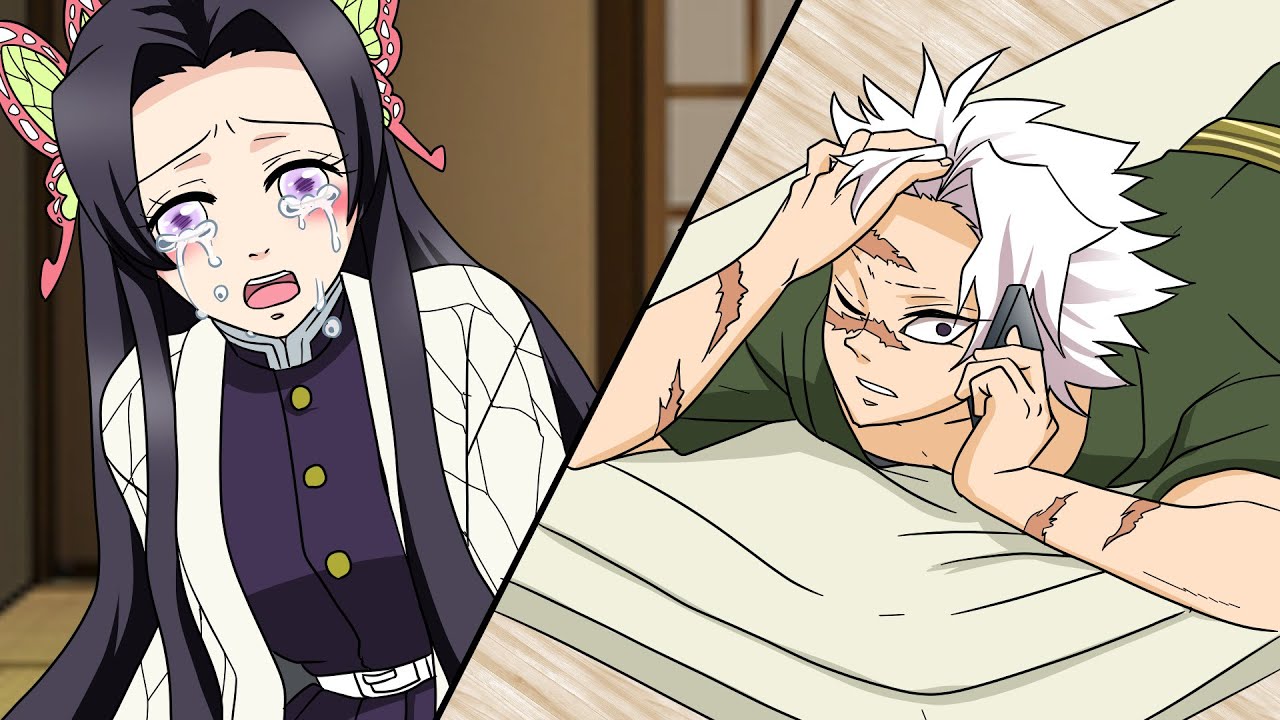 【鬼滅の刃×声真似】もしもカナエが眠れない夜に不死川に電話をかけたら？カナエ「今すぐ会いたいの！」 【さねカナ・きめつのやいばライン・アフレコ】