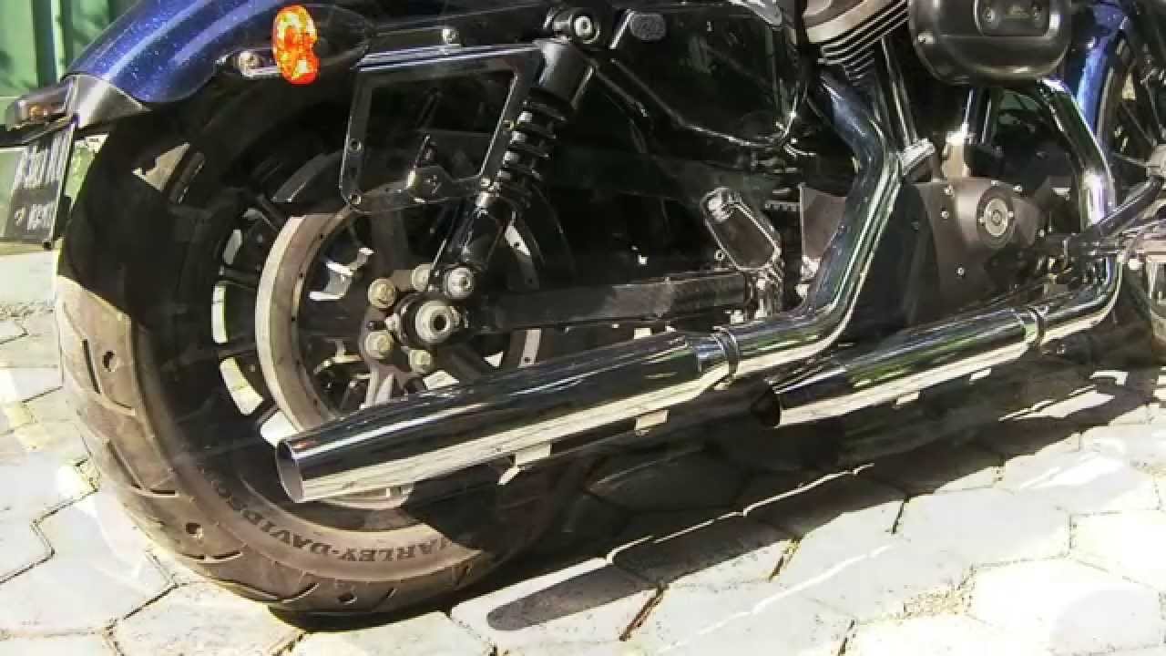 ハーレースポーツスター　クロームワークス　マフラー　XL1200