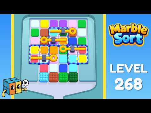 Marble Sort level 268 walkthrough video cover