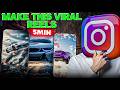 Make 3D CAR Floating Instagram Viral Reels In 5 mins (FULL TUTORIAL )