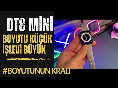 DT8 MİNİ Apple Watch 8 Replikası Akıllı Saat Detaylı İnceleme 41 MM