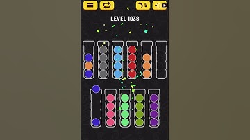 【Ball Sort Puzzle】Level.1038