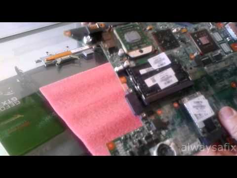 Laptop White Is Pink And Black Is Green HP Dv6000