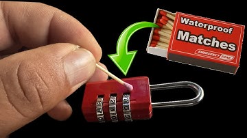 Metodo MAS Facil para Abrir un Candado de Combinación (TUTORIAL)🔥🔒🔓