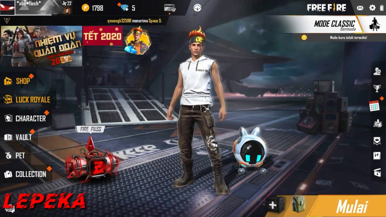 Cara dapat character alvaro secara gratis garena freefire indonesia