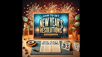How to Set New Year’s Resolutions I FOR NEW YEAR 2025