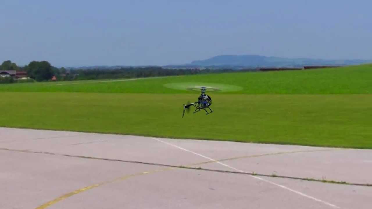 Helischool Lektion 5 - Schweben in Seitenansicht