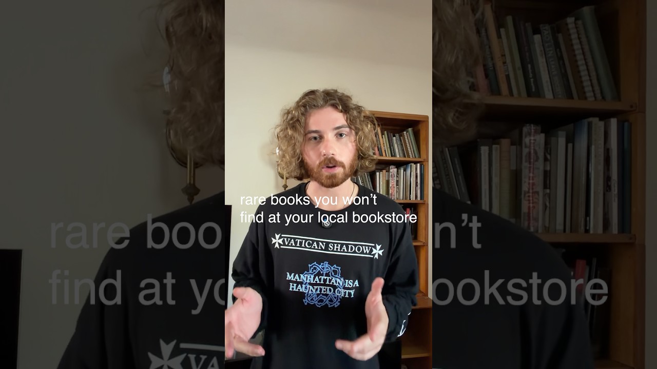 Watch Rare Books you won’t find at your local book store on YouTube Watch Rare Books you won’t find at your local book store on YouTube