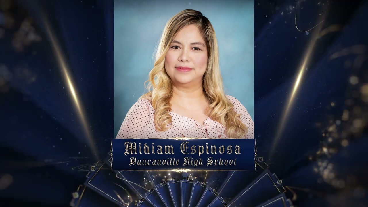 Duncanville ISD Secondary District Teacher of the Year - Midiam Espinosa