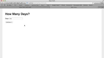 PHP09.1 Example: Lightspeed with Forms (POST Requests)