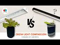 Grow light lettuce challenge  happy leaf led vs 