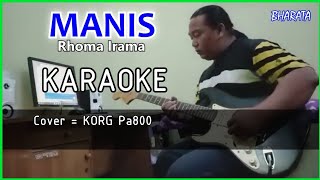 MANIS - Rhoma irama - KARAOKE - COVER - Pa800