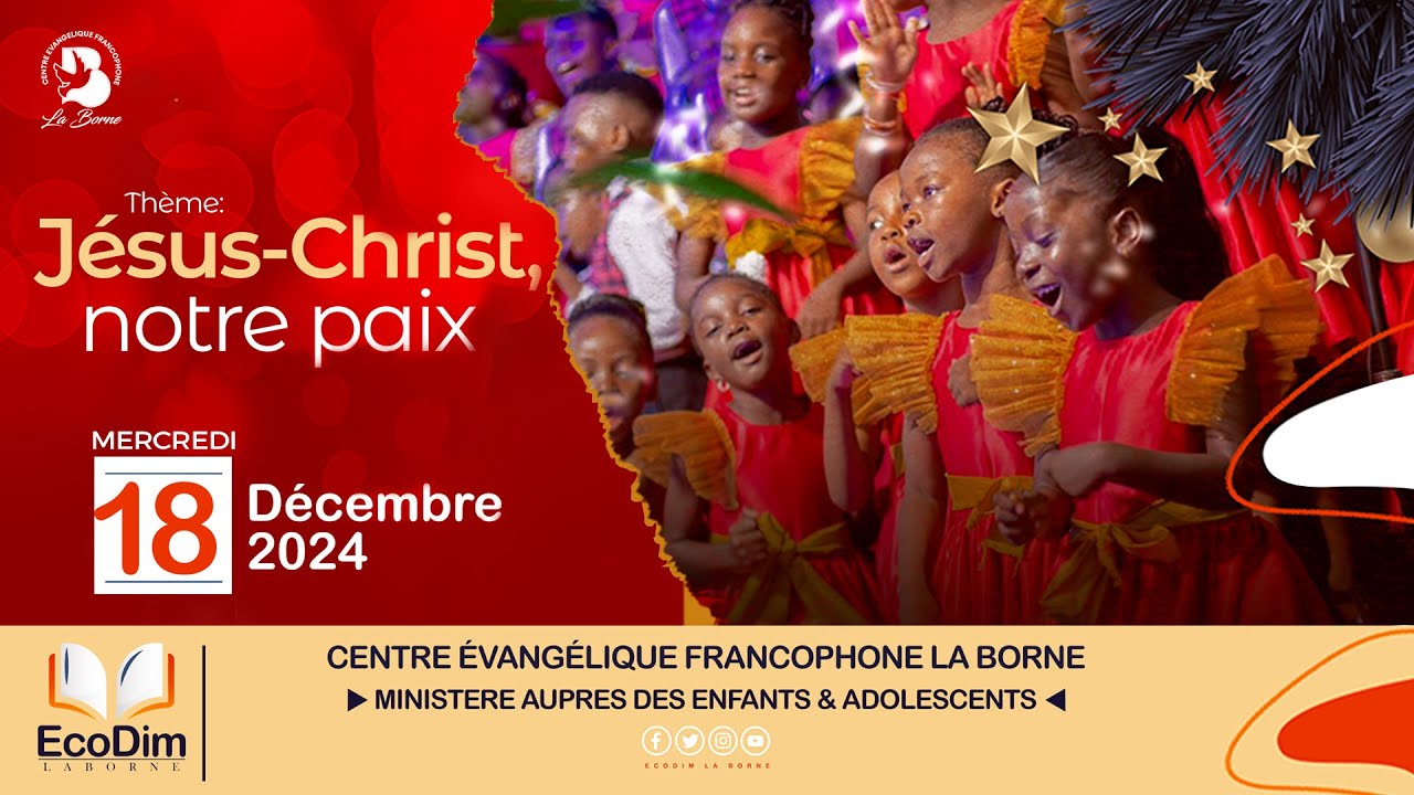 SOIREE DE NOEL AVEC LES ENFANTS/ MERCREDI 18 DECEMBRE 2024