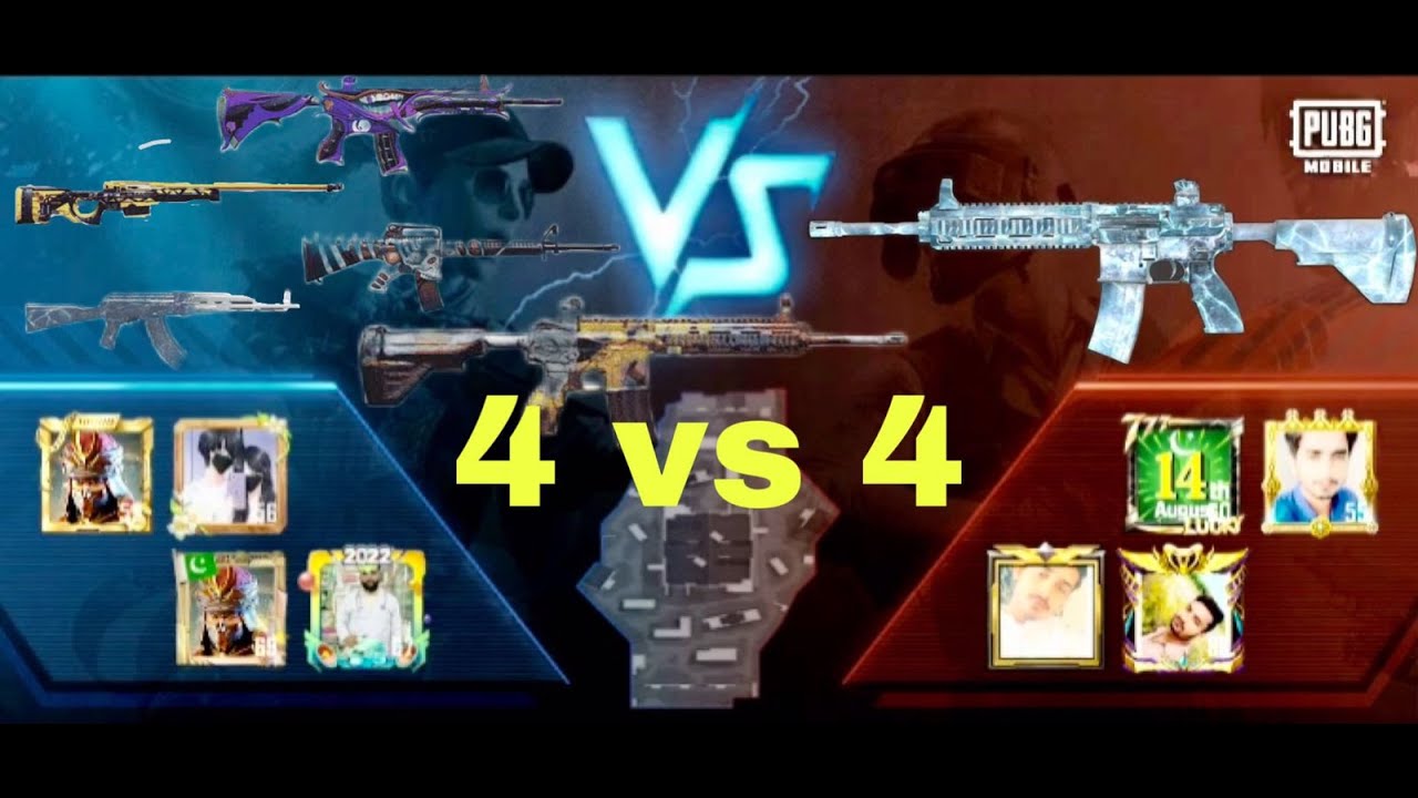 4 Players VS. 4 Players - PAYODINE GAMING CHALLENGED