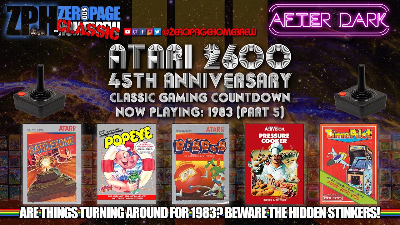 Atari 2600 45th Anniversary Classic Gaming Countdown (Day 11 Atari 2600 45th Anniversary Classic Gaming Countdown (Day 11