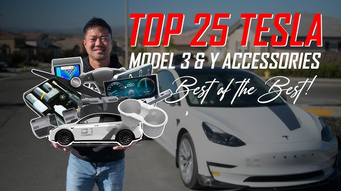 Top 5 Most Popular Tesla Model 3/Y Accessories (2024) 