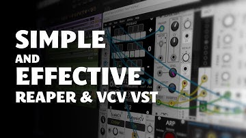 How to use VCV 2 VST with Reaper