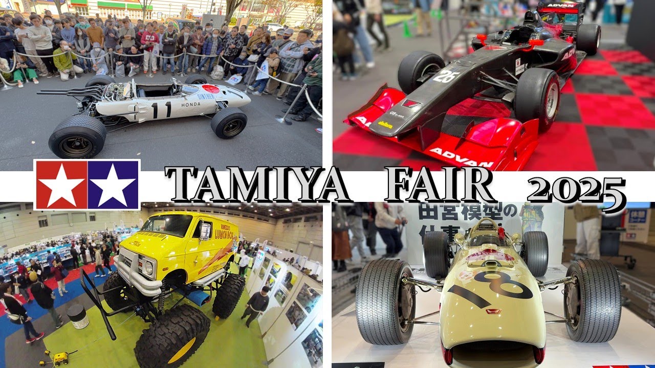 タミヤフェアで爆音！ホンダミュージック!! ノーカットRA272エンジン始動（2025タミヤフェア 実車編）