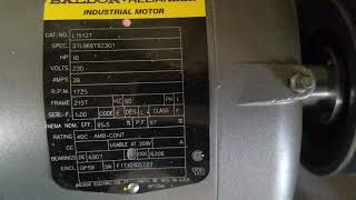 10 Horsepower Baldor Electric Motor