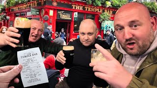 DRINKING WITH THE LOCALS IN DUBLIN - I Nearly Missed My Flight Home - MOST EXPENSIVE GUINNESS EVER !