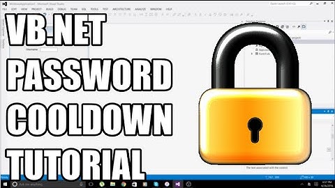 VB.NET - How To Add a Wrong Password "Cooldown" Period