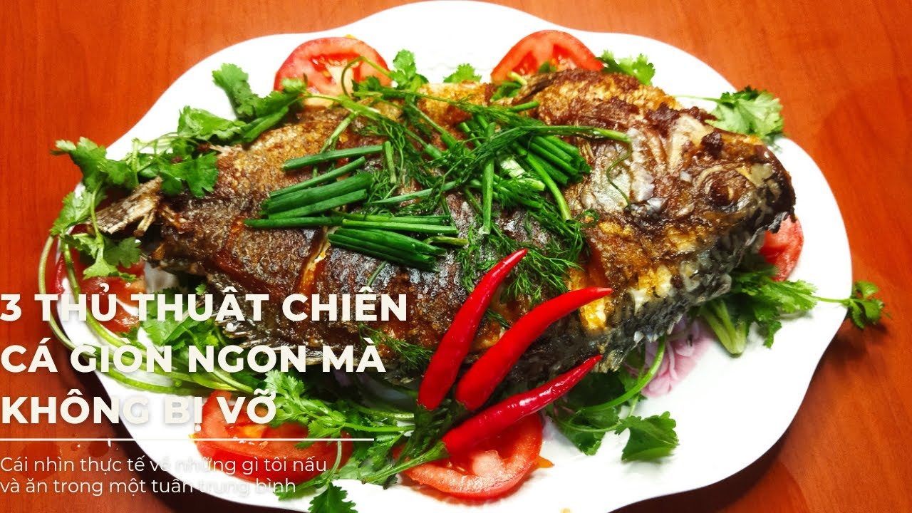 3 thủ thuật chiên cá giòn ngon mà không bị vỡ