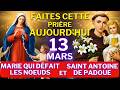 Ref:8joO5Po0C4I Marie qui d�fait les noeuds et saint antoine - pour d�bloquer toute situation aujourd hui