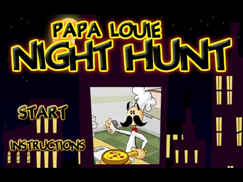 Papa Louie Night Hunt 