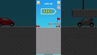 draw bridge puzzle game play level 991 #gaming #drawing #Shorts