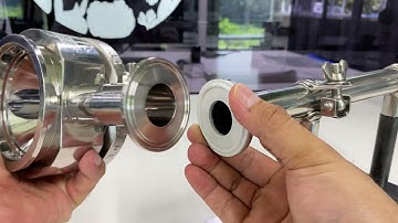 Atago CM800a - INLINE  Refractometer Clamp Pipe Fitting