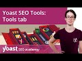 Yoast SEO Tools | Tools tab | Yoast SEO for WordPress