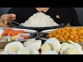 LIVE MUKBANG CHOLE RICE WITH BOILED EGGS AND FOKUS DRINK | INDIAN FOOD EATING SHOW
