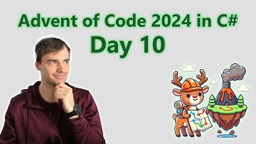 Advent of Code 2024 Day 10: Hoof It in C# ✅✅