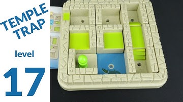 ASMR Daily Puzzle Game - TEMPLE TRAP - level 17 (Whispering)