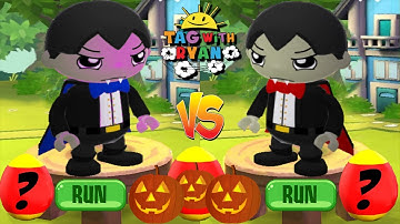 Tag with Ryan - Count Ryan vs Dracula Ryan - All Characters Unlocked Combo Panda Halloween Update
