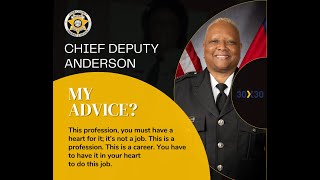 Women in Law Enforcement: Advice from Chief Deputy Rhonda W. Anderson | 30x30 Spotlight